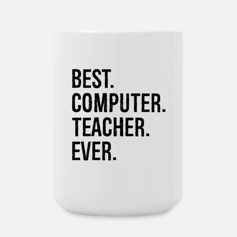 Meilleur professeur d’informatique de tous les temps - Grande tasse 440 ml - blanc