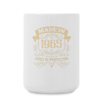 Birthday Vintage 1965 Vintage Perfection - Large Mug 440 ml - white - Front