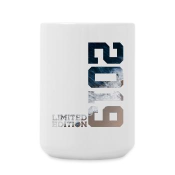 7. GEBURTSTAG LIMITED EDITION 2019 - Große Tasse 440 ml - Weiß - Vorne