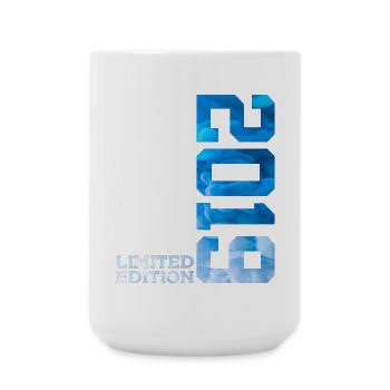 7. GEBURTSTAG LIMITED EDITION 2019 - Große Tasse 440 ml - Weiß - Vorne