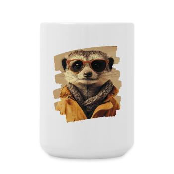 Suricate - Grande tasse 440 ml - blanc - Devant