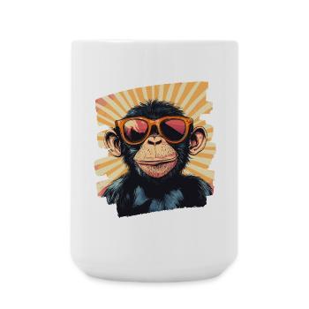 Monkey - Large Mug 440 ml - white - Front