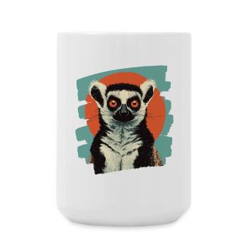 Lemur - Large Mug 440 ml - white - Front
