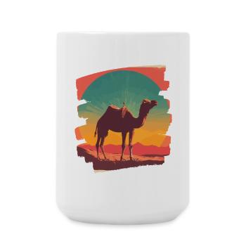 Camel - Large Mug 440 ml - white - Front