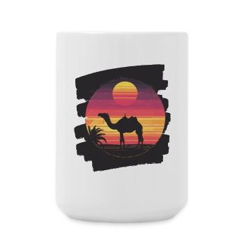 Chameau - Grande tasse 440 ml - blanc - Devant