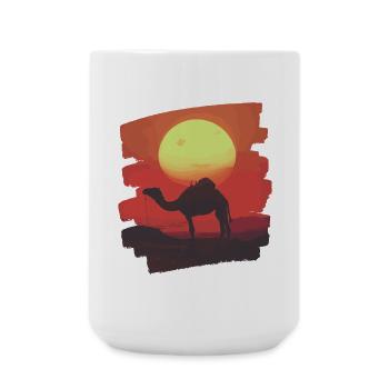 Chameau - Grande tasse 440 ml - blanc - Devant