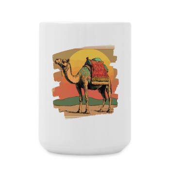 Chameau - Grande tasse 440 ml - blanc - Devant
