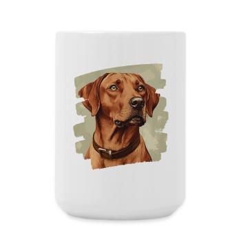 Rhodésian Ridgeback - Grande tasse 440 ml - blanc - Devant