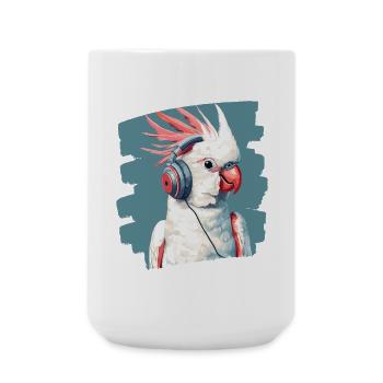 Cockatoo - Large Mug 440 ml - white - Front