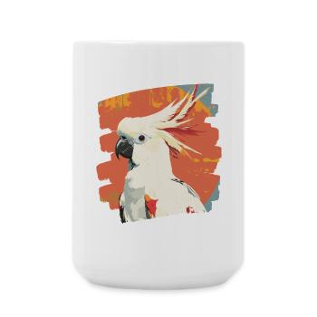 Cockatoo - Large Mug 440 ml - white - Front
