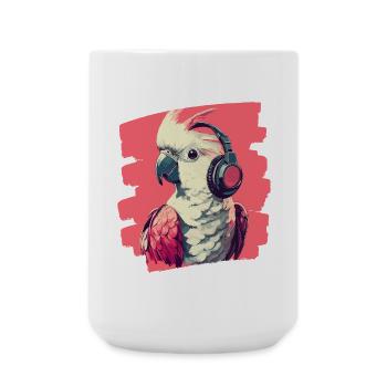 Cockatoo - Large Mug 440 ml - white - Front