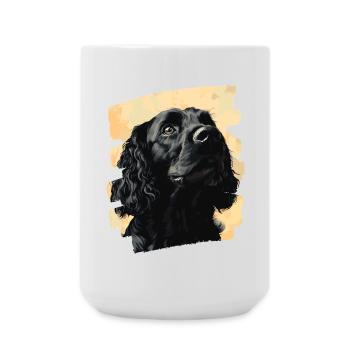 Cocker Spaniel - Grande tasse 440 ml - blanc - Devant