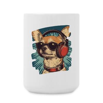 Chihuahua - Grande tasse 440 ml - blanc - Devant