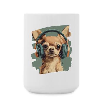 Chihuahua - Grande tasse 440 ml - blanc - Devant
