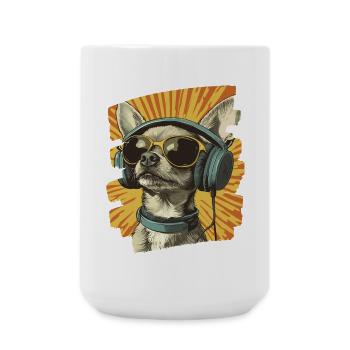 Chihuahua - Grande tasse 440 ml - blanc - Devant