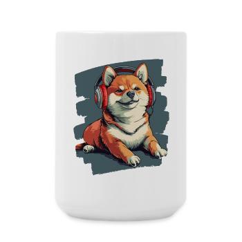Shiba Inu - Large Mug 440 ml - white - Front