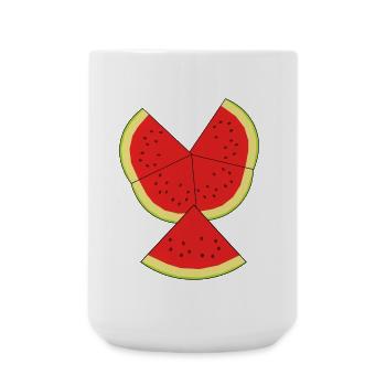 Melon Summer Refreshment Fruit Fruit - Large Mug 440 ml - white - Front