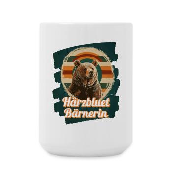 Härzbluetbärnerin Bärnerin Bernerin - Grande tasse 440 ml - blanc - Devant