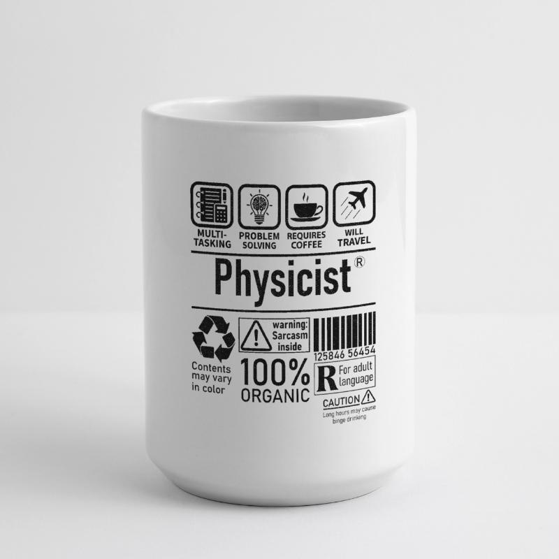 Physicist Specialist multi tasking problem solving Large Mug 440 ml
