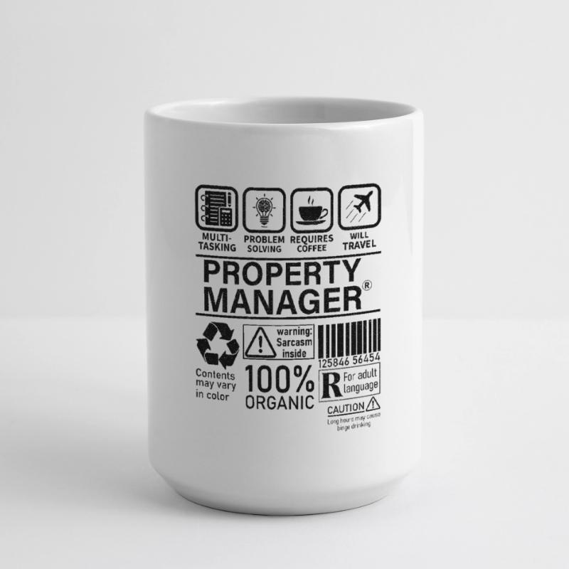 Property Manager Multi Tasking Problem Solving Large Mug 440 ml