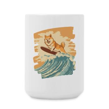 Shiba Inu - Large Mug 440 ml - white - Front