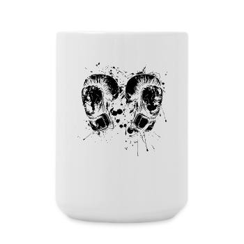 Kickboxing Gloves Graffiti - Large Mug 440 ml - white - Front