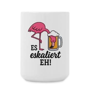 C’est en train de s’intensifier ! DE TOUTE FAÇON! - Grande tasse 440 ml - blanc - Devant