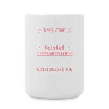 Mama Geschenke Geburtstag Mutter Weihnachten - Große Tasse 440 ml - Weiß - Vorne
