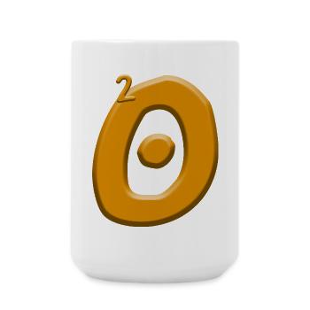 Birthday 20 years - Large Mug 440 ml - white - Front