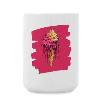 Cream Cream - Large Mug 440 ml - white - Front