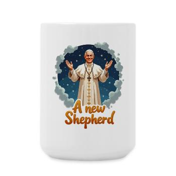 Un nouveau berger - Grande tasse 440 ml - blanc - Devant