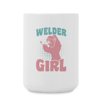 Soudeur drôle - Grande tasse 440 ml - blanc - Devant