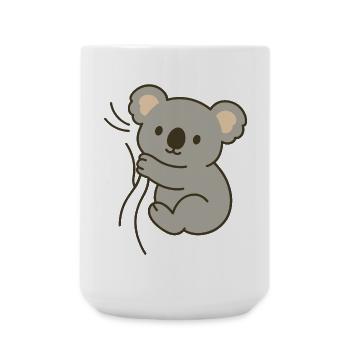 Koala câlin - Grande tasse 440 ml - blanc - Devant