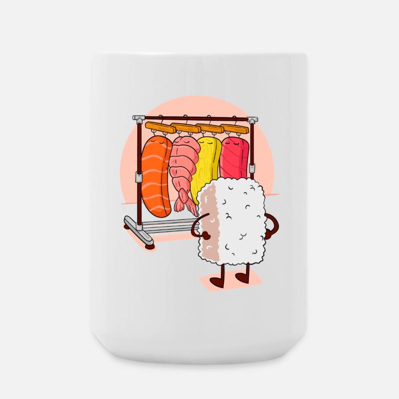 SUSHI Locker - Large Mug 440 ml - white