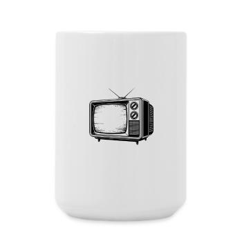 I'm Not Old – I'm Classic Retro-TV Television - Large Mug 440 ml - white - Front