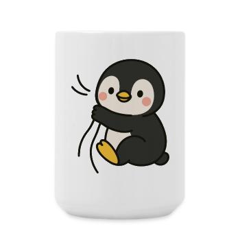 Cuddly Penguin - Large Mug 440 ml - white - Front