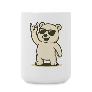 Rocker arctique - Grande tasse 440 ml - blanc - Devant