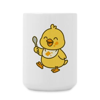 Se nourrir pour la vie - Grande tasse 440 ml - blanc - Devant