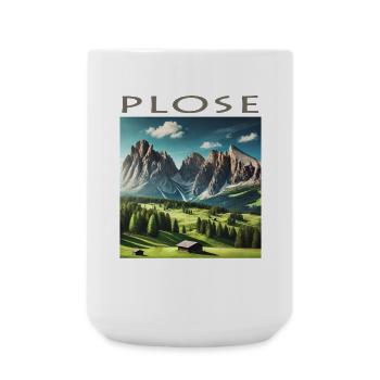 Plose Dolomites Tyrol Vacances Alpinisme Randonnée - Grande tasse 440 ml - blanc - Devant