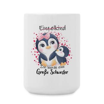 Announcing offspring I'm going to be a big sister in 2027 - Large Mug 440 ml - white - Front