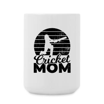Kricket Mutter - Große Tasse 440 ml - Weiß - Vorne