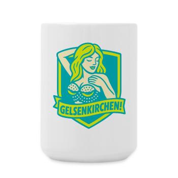Gelsenkirchen Superstar - Grande tasse 440 ml - blanc - Devant