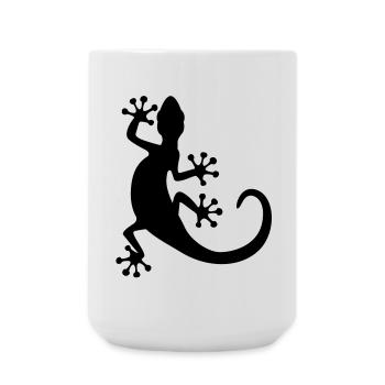 gecko - Large Mug 440 ml - white - Front