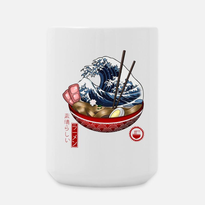 great ramen - Large Mug 440 ml - white