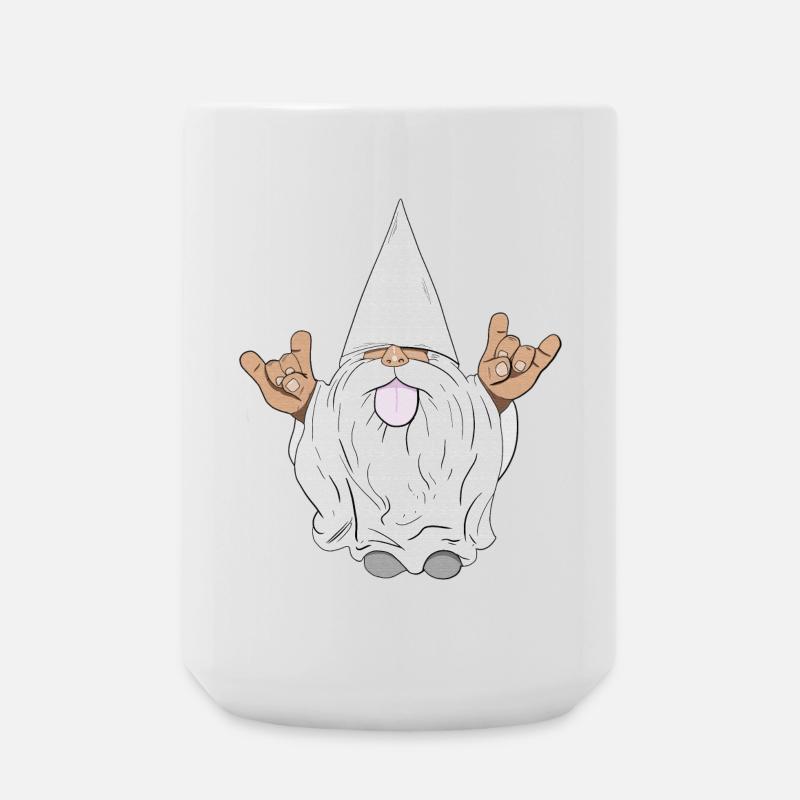 Gnome Rock - Large Mug 440 ml - white