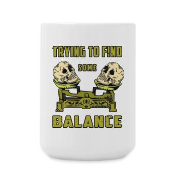 Skull Libra - Large Mug 440 ml - white - Front