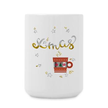 Café de l’Avent - Grande tasse 440 ml - blanc - Devant