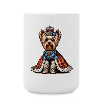Yorkshire Terrier Princess - Large Mug 440 ml - white - Front