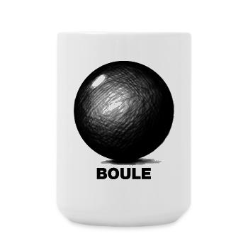 Boule - Große Tasse 440 ml - Weiß - Vorne