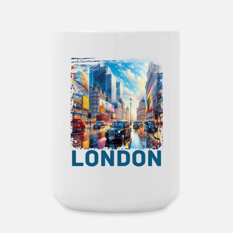 London - Large Mug 440 ml - white